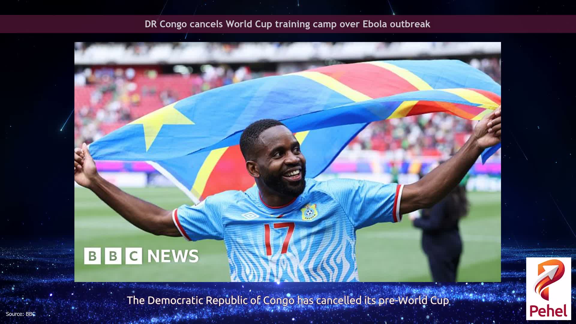 DR Congo cancels World Cup training camp over Ebola outbreak