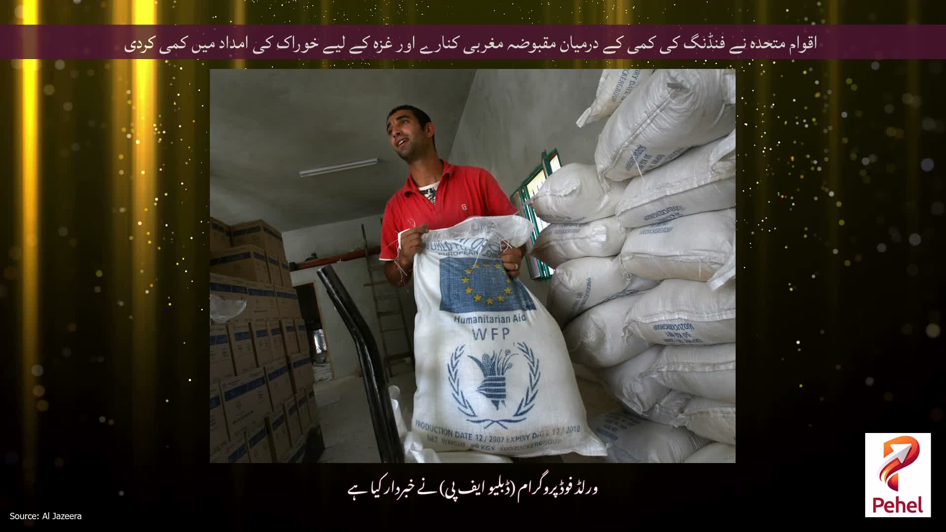 اقوام متحدہ نے فنڈنگ ​​کی کمی کے درمیان مقبوضہ مغربی کنارے اور غزہ کے لیے خوراک کی امداد میں کمی کردی