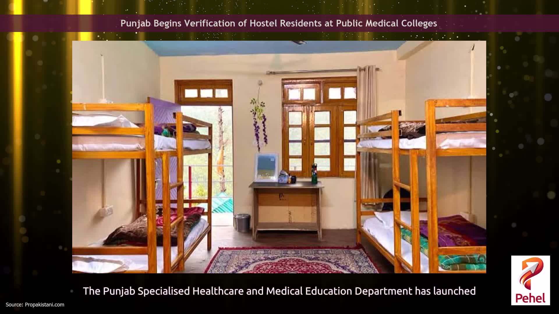 Punjab Begins Verification of Hostel Residents at Public Medical Colleges