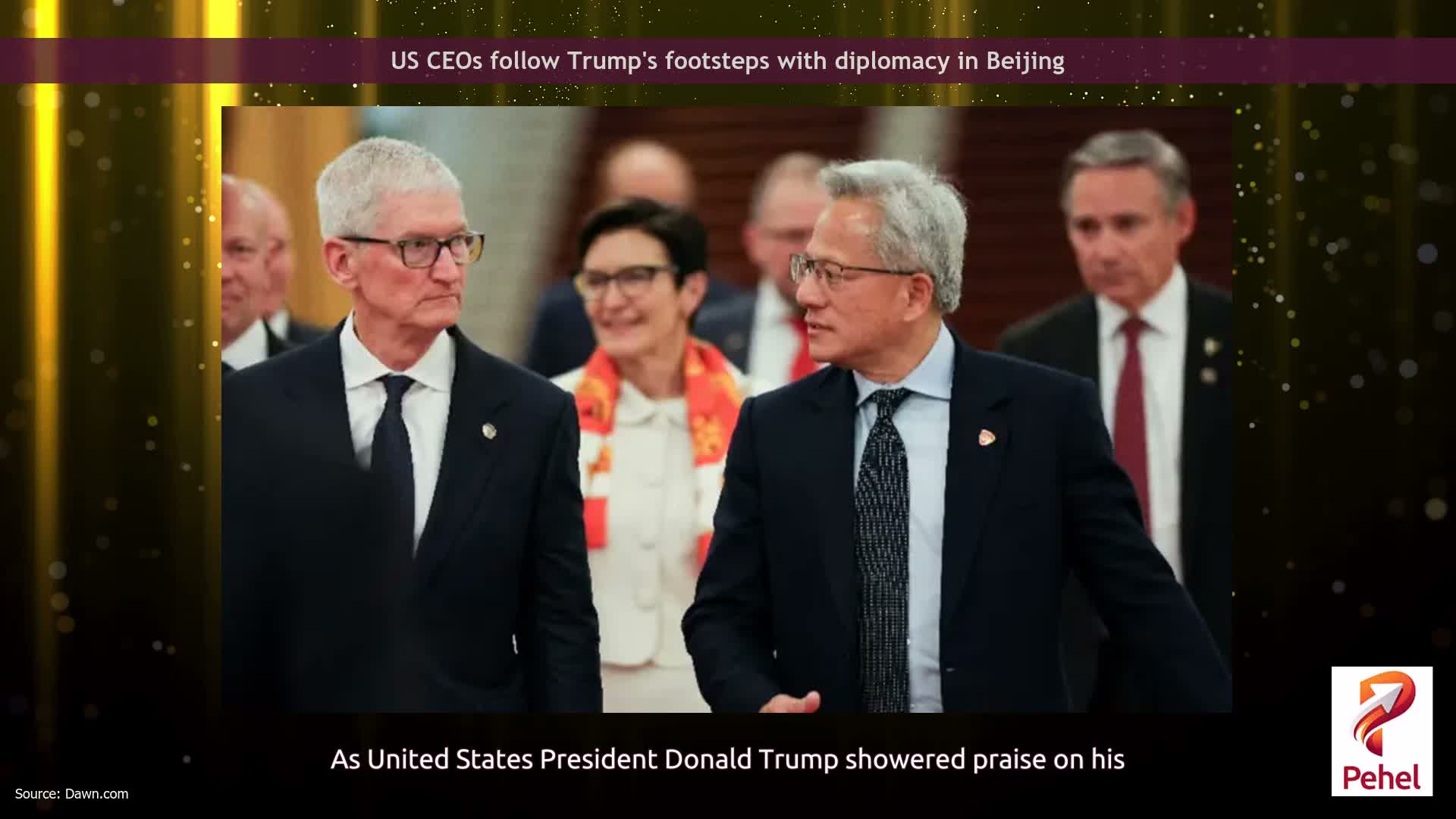 US CEOs follow Trump's footsteps with diplomacy in Beijing