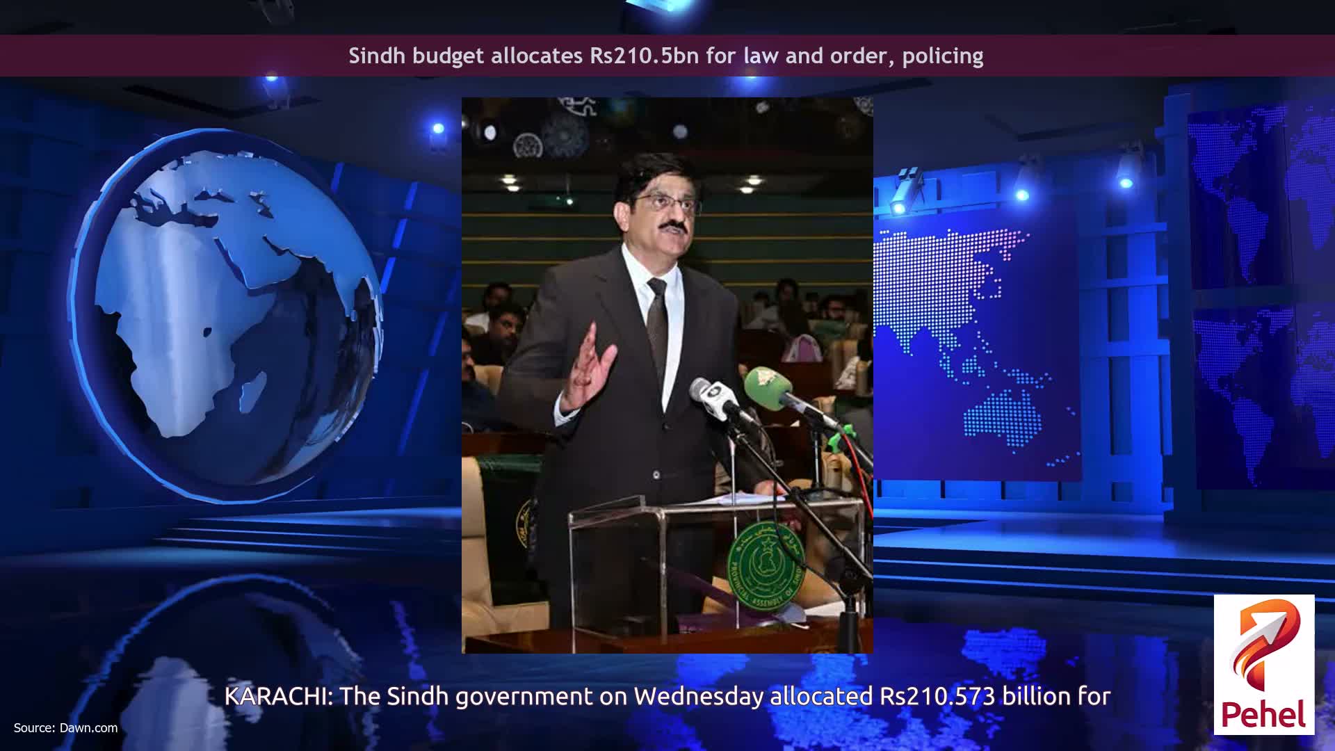 Sindh budget allocates Rs210.5bn for law and order, policing