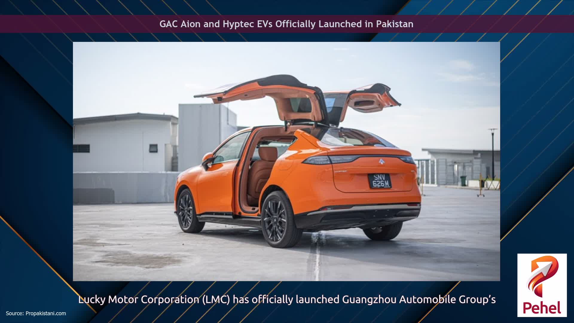 GAC Aion and Hyptec EVs Officially Launched in Pakistan