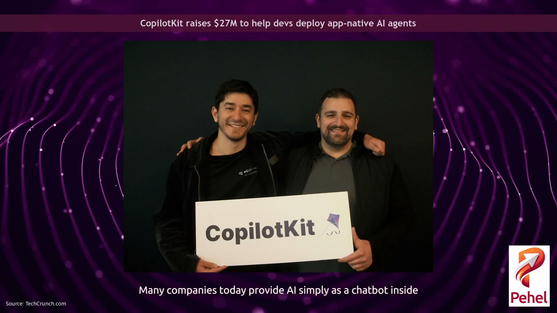 CopilotKit raises $27M to help devs deploy app-native AI agents