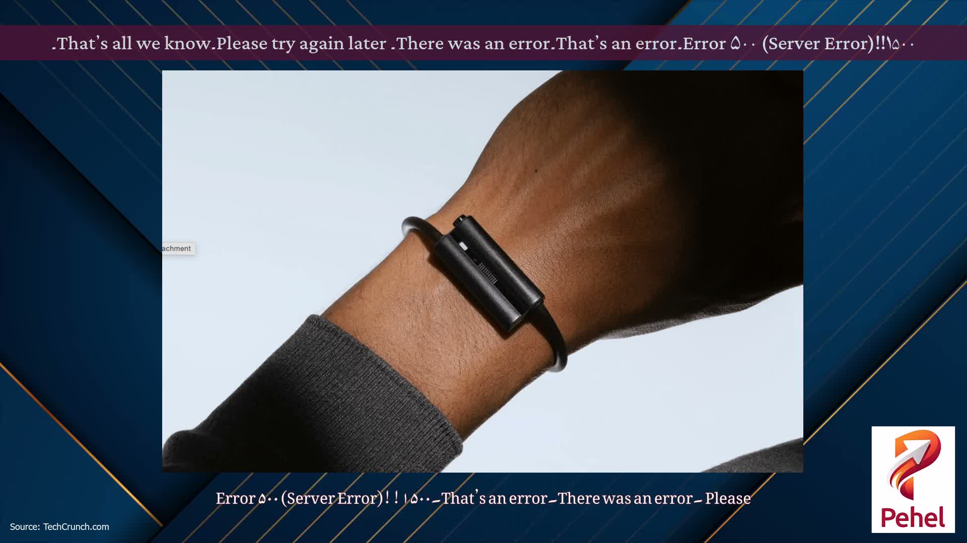 Error ۵۰۰ (Server Error)!!۱۵۰۰۔That’s an error۔There was an error۔ Please try again later۔That’s all we know۔