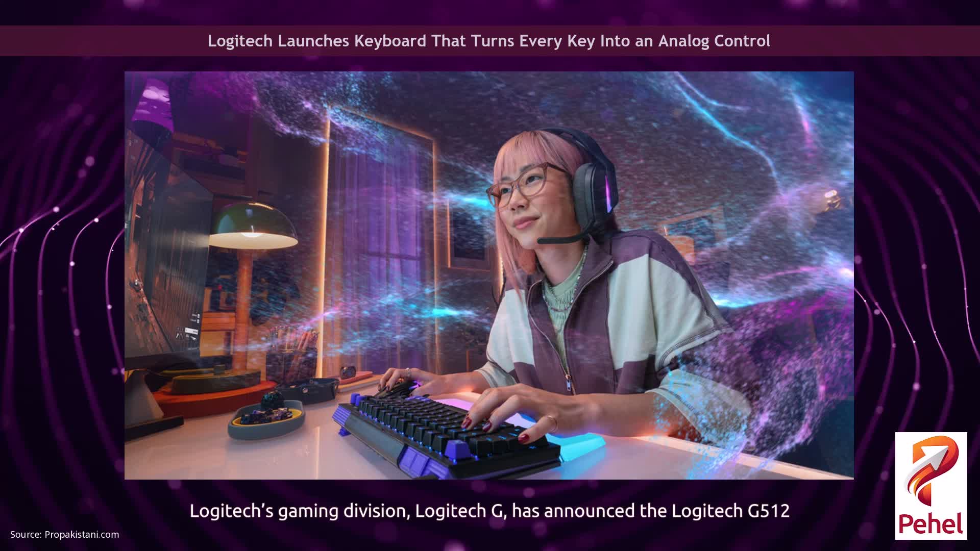 Logitech Launches Keyboard That Turns Every Key Into an Analog Control