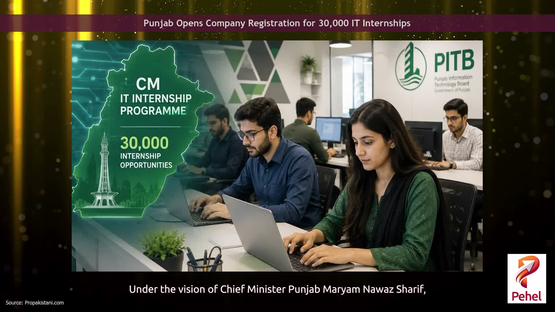 Punjab Opens Company Registration for 30,000 IT Internships