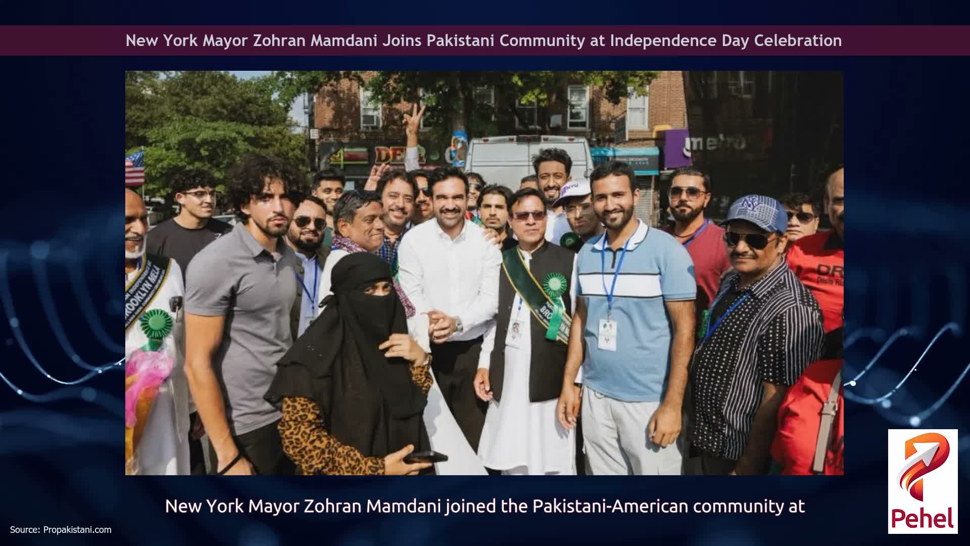 New York Mayor Zohran Mamdani Joins Pakistani Community at Independence Day Celebration