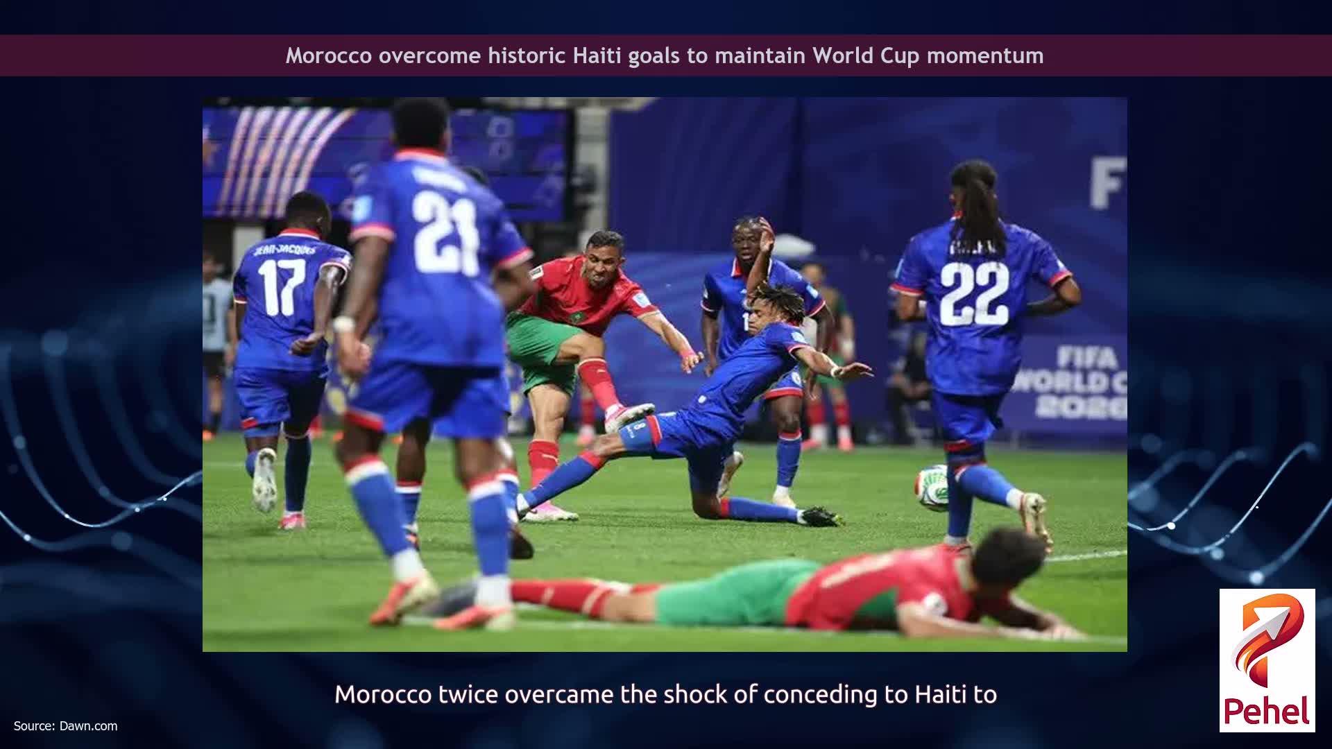Morocco overcome historic Haiti goals to maintain World Cup momentum