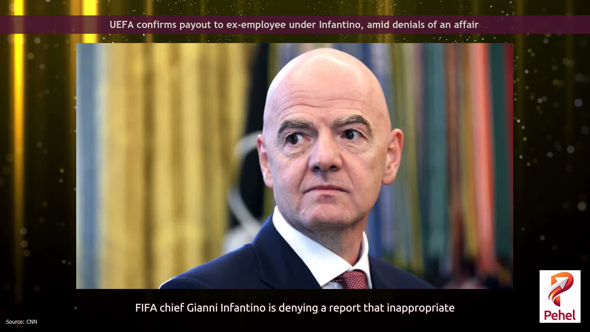 UEFA confirms payout to ex-employee under Infantino, amid denials of an affair