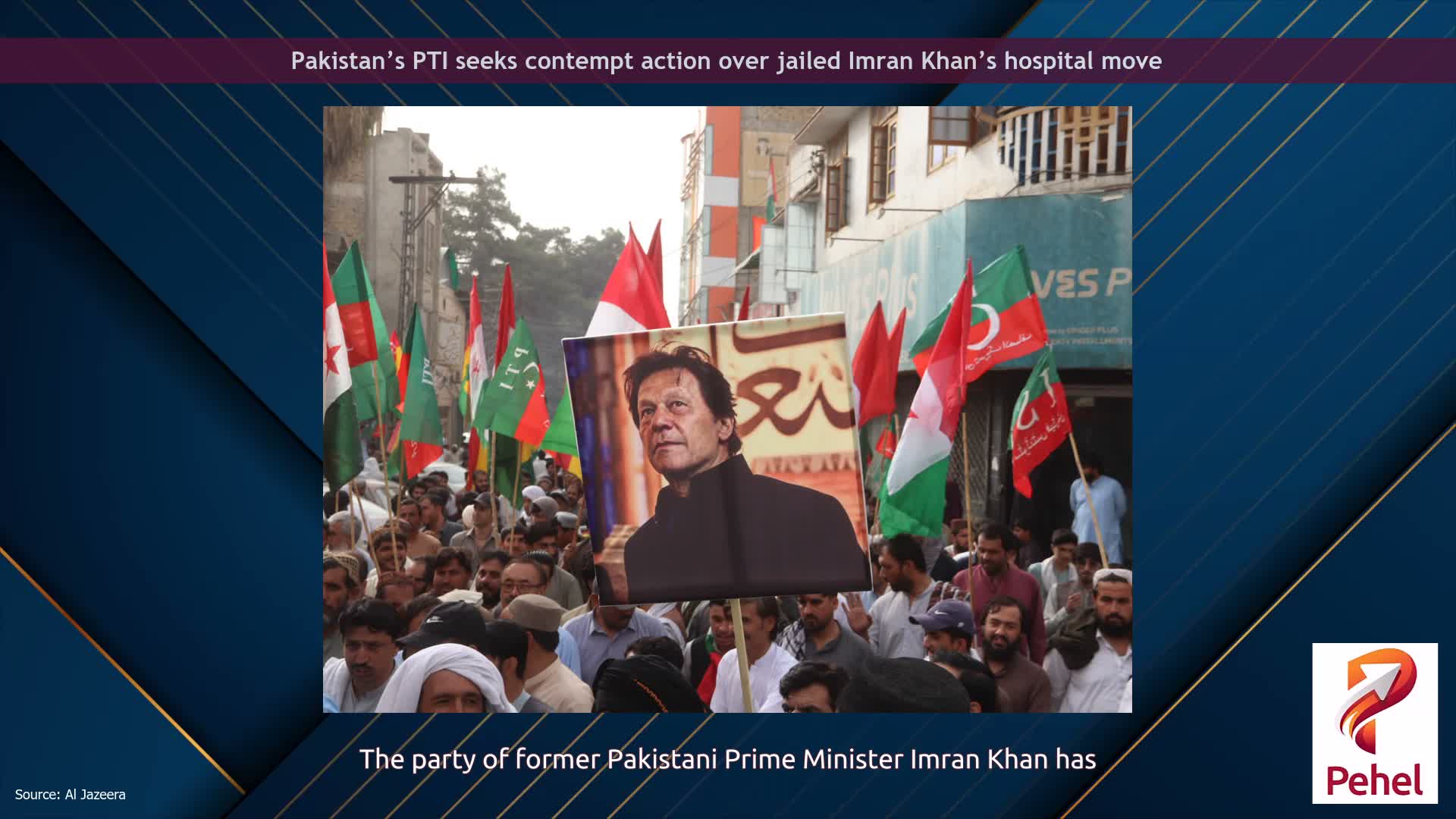 Pakistan’s PTI seeks contempt action over jailed Imran Khan’s hospital move