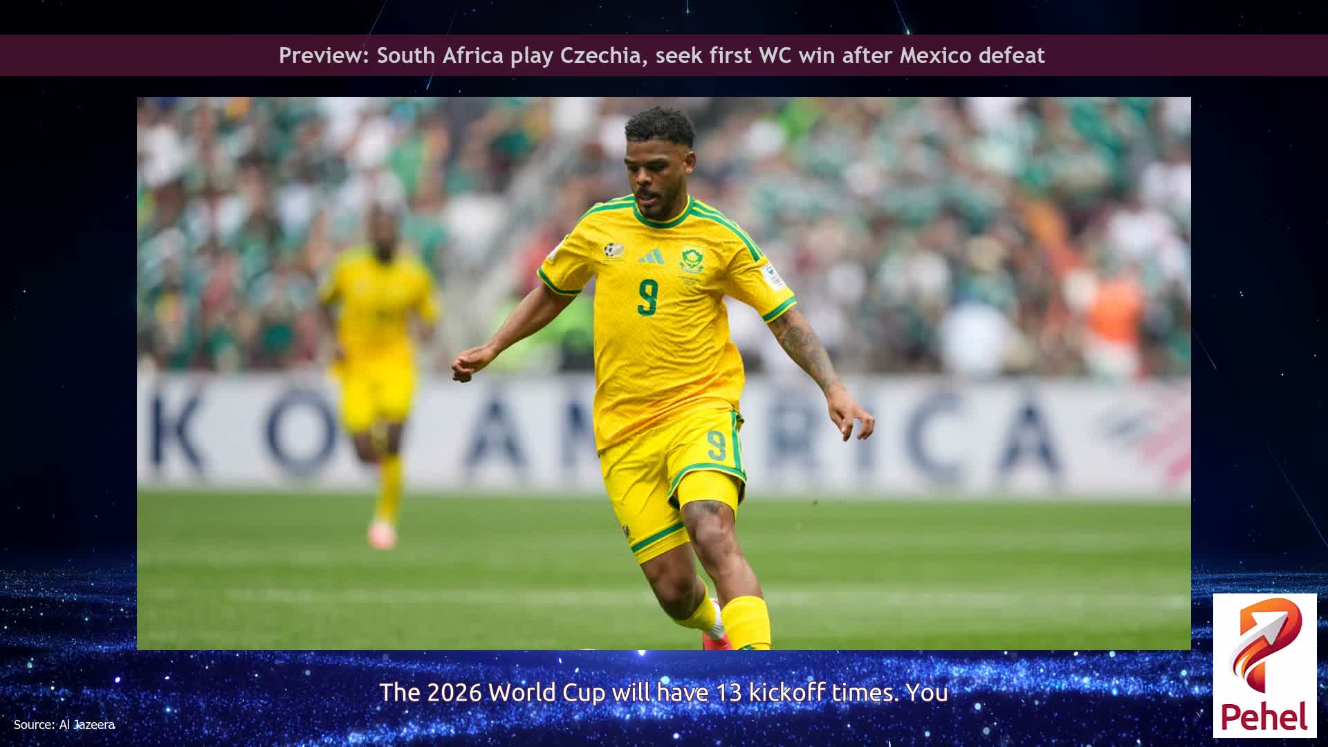 Preview: South Africa play Czechia, seek first WC win after Mexico defeat