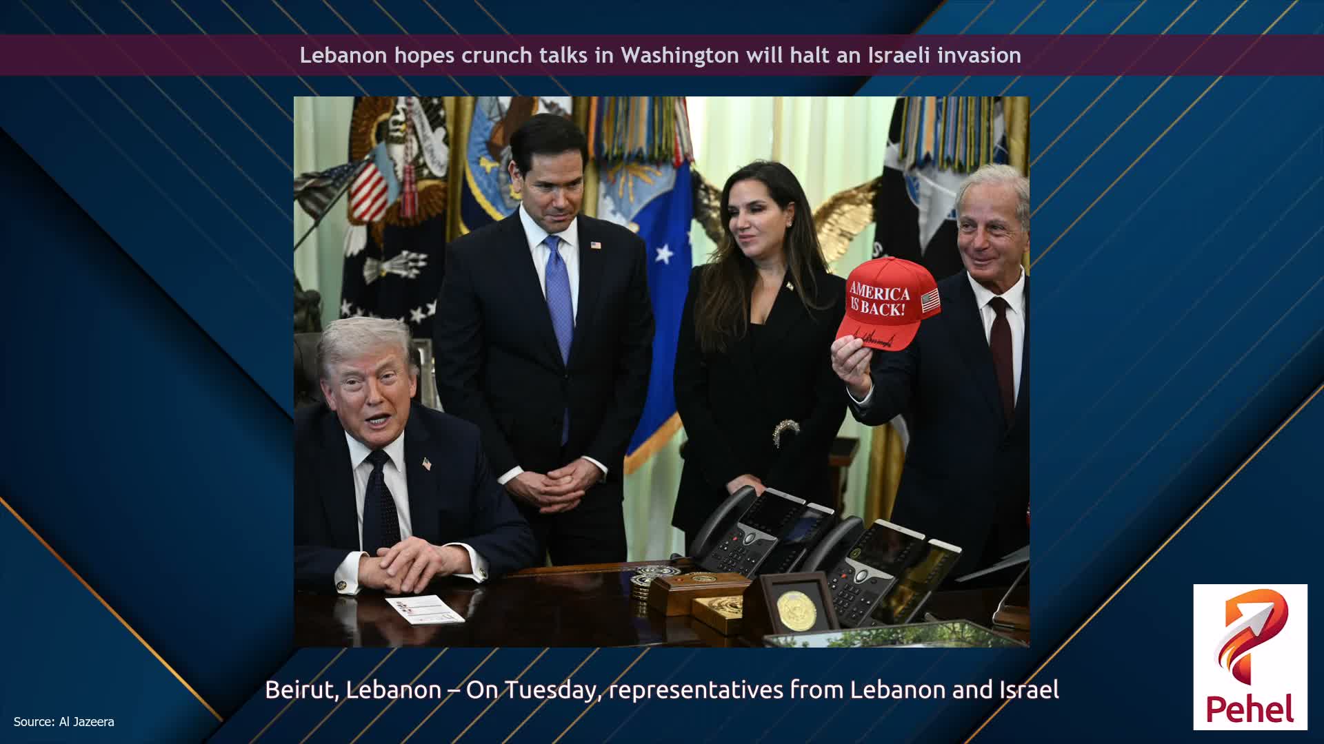 Lebanon hopes crunch talks in Washington will halt an Israeli invasion