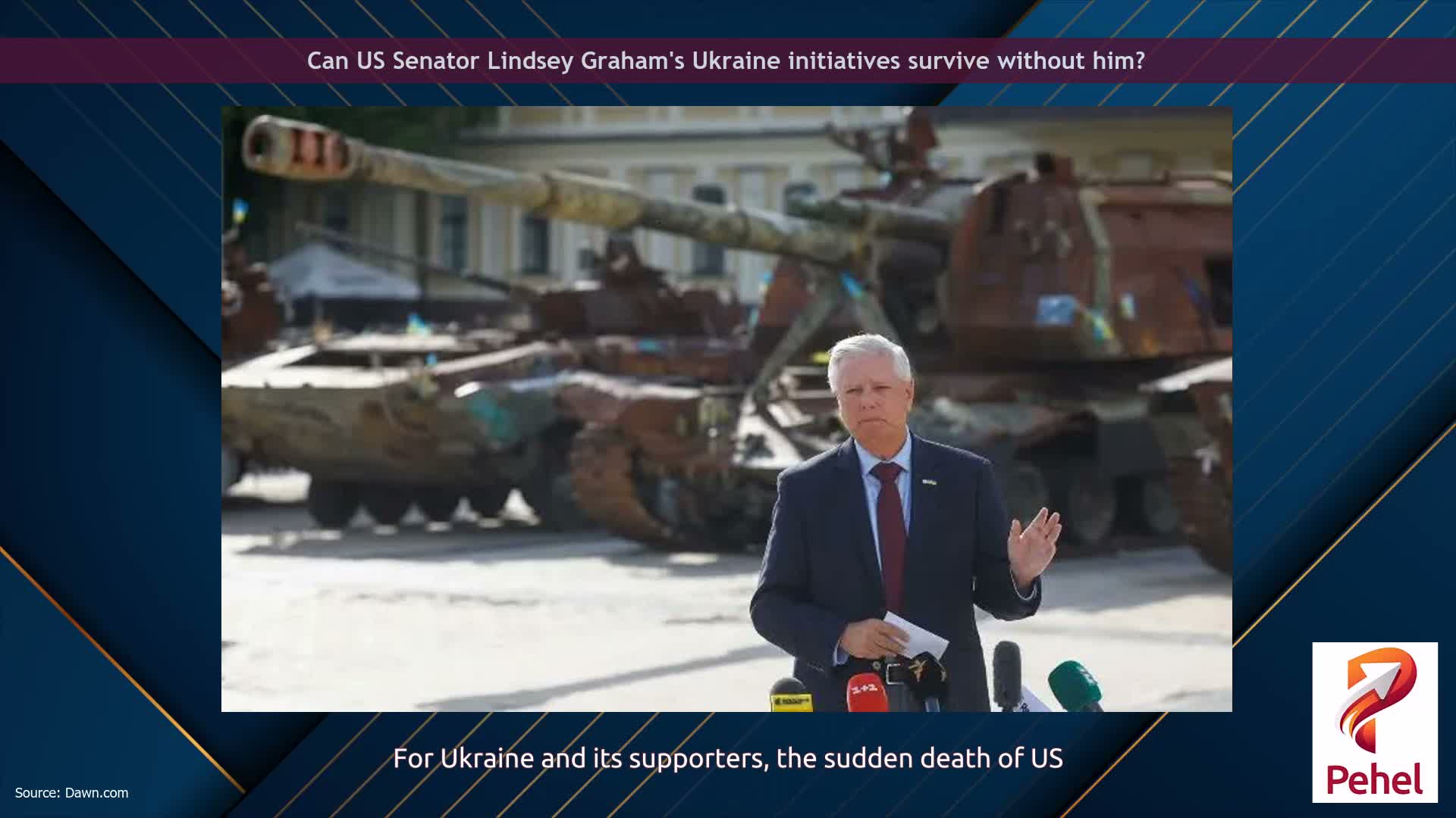 Can US Senator Lindsey Graham's Ukraine initiatives survive without him?