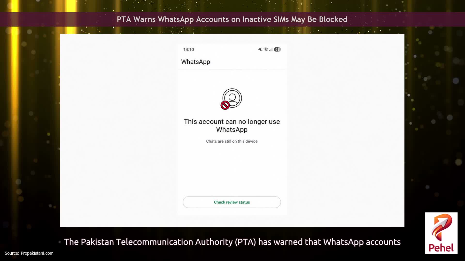 PTA Warns WhatsApp Accounts on Inactive SIMs May Be Blocked