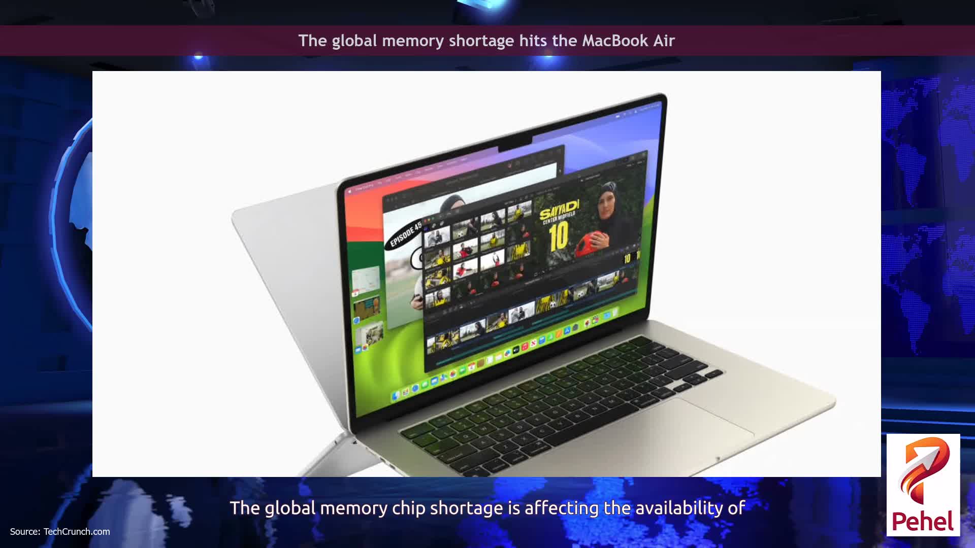 The global memory shortage hits the MacBook Air