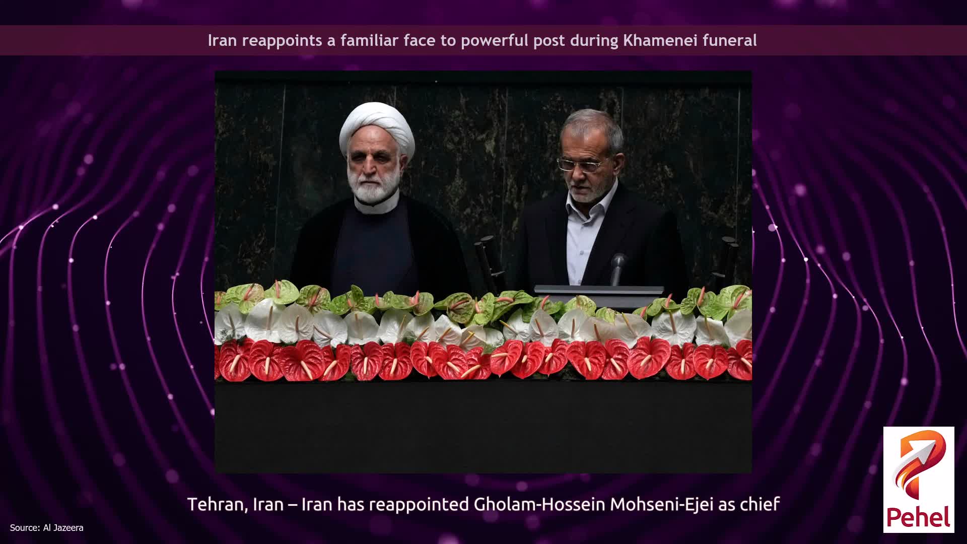 Iran reappoints a familiar face to powerful post during Khamenei funeral