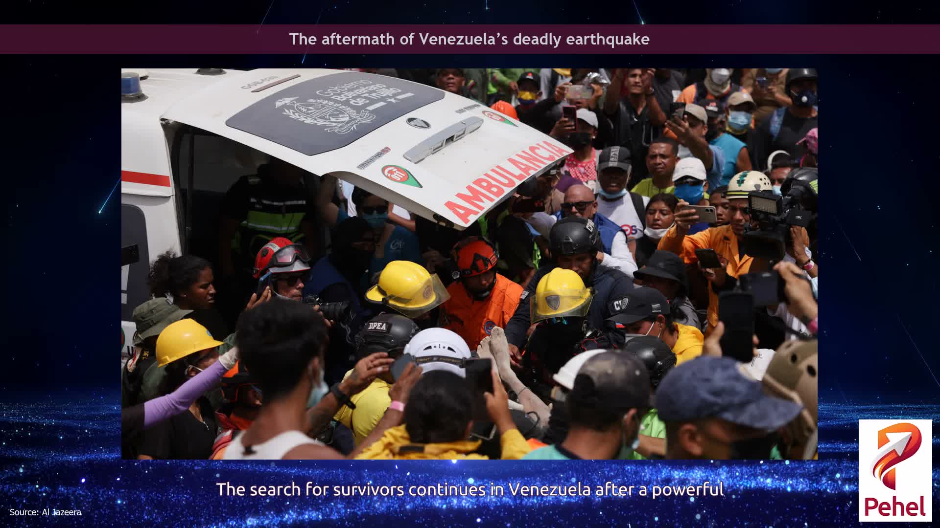 The aftermath of Venezuela’s deadly earthquake