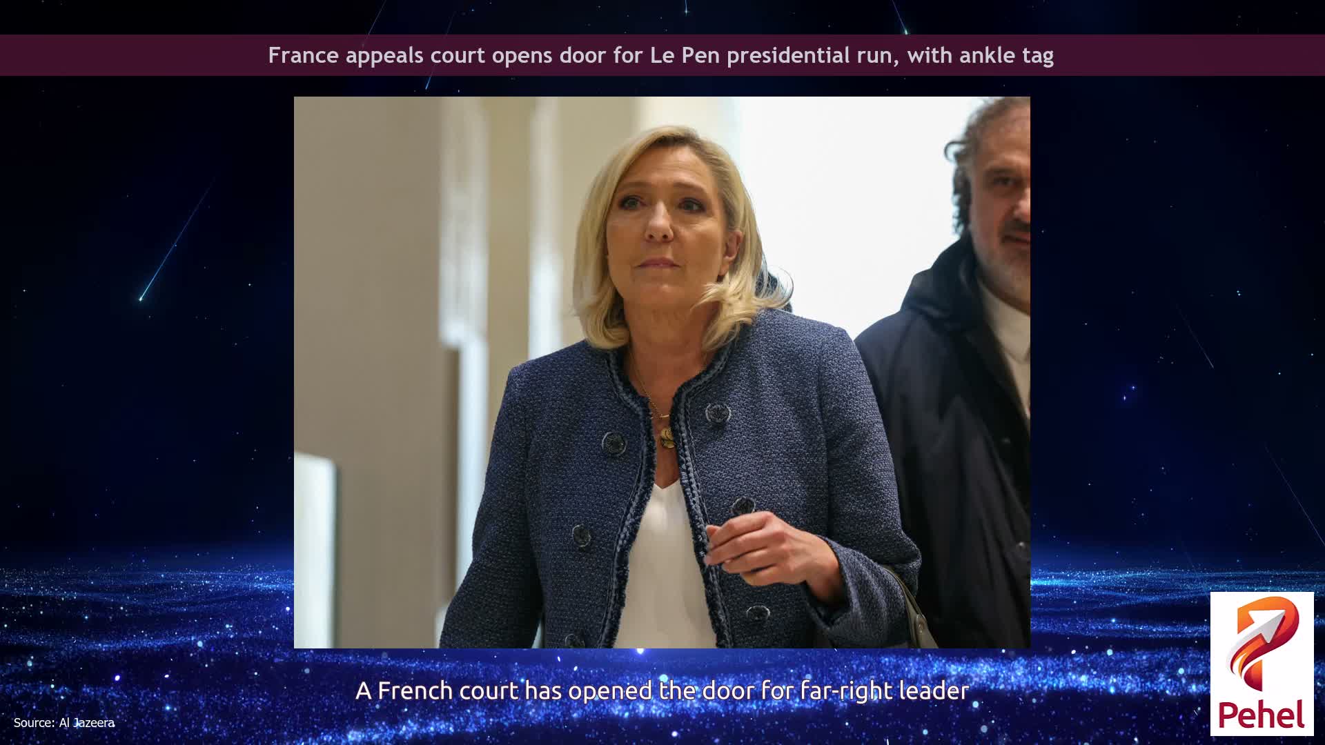France appeals court opens door for Le Pen presidential run, with ankle tag