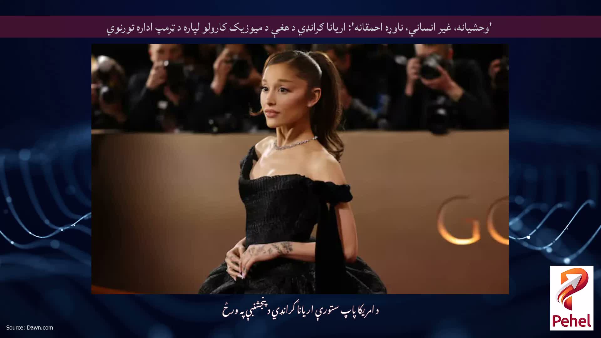 'وحشیانه، غیر انساني، ناوړه احمقانه': اریانا ګرانډي د هغې د میوزیک کارولو لپاره د ټرمپ اداره تورنوي
