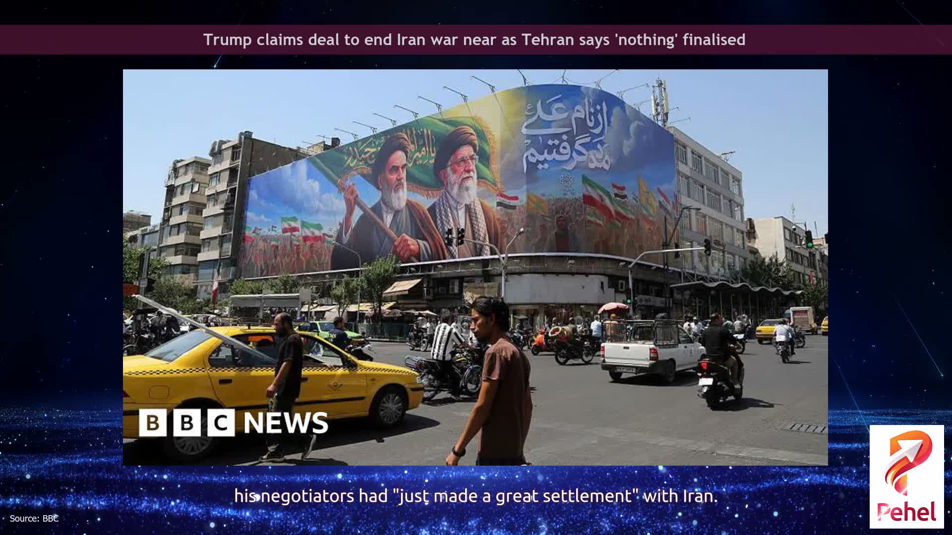 Trump claims deal to end Iran war near as Tehran says 'nothing' finalised