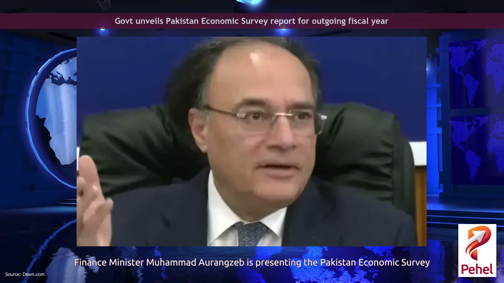 Govt unveils Pakistan Economic Survey report for outgoing fiscal year