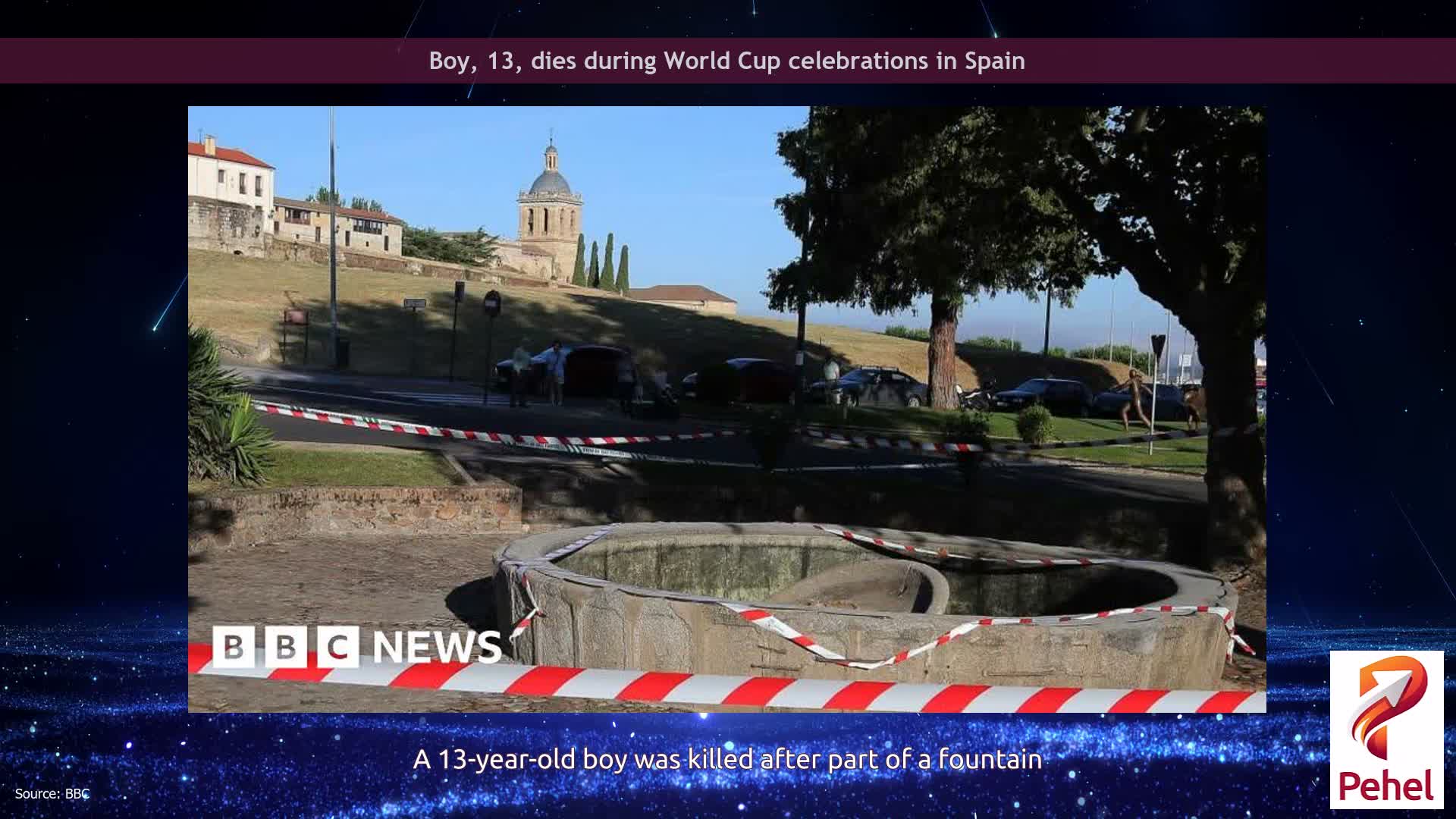 Boy, 13, dies during World Cup celebrations in Spain