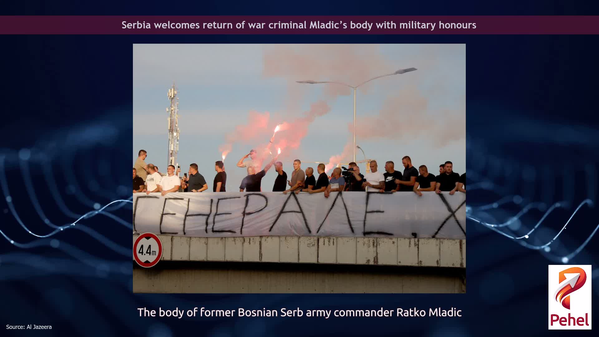 Serbia welcomes return of war criminal Mladic’s body with military honours