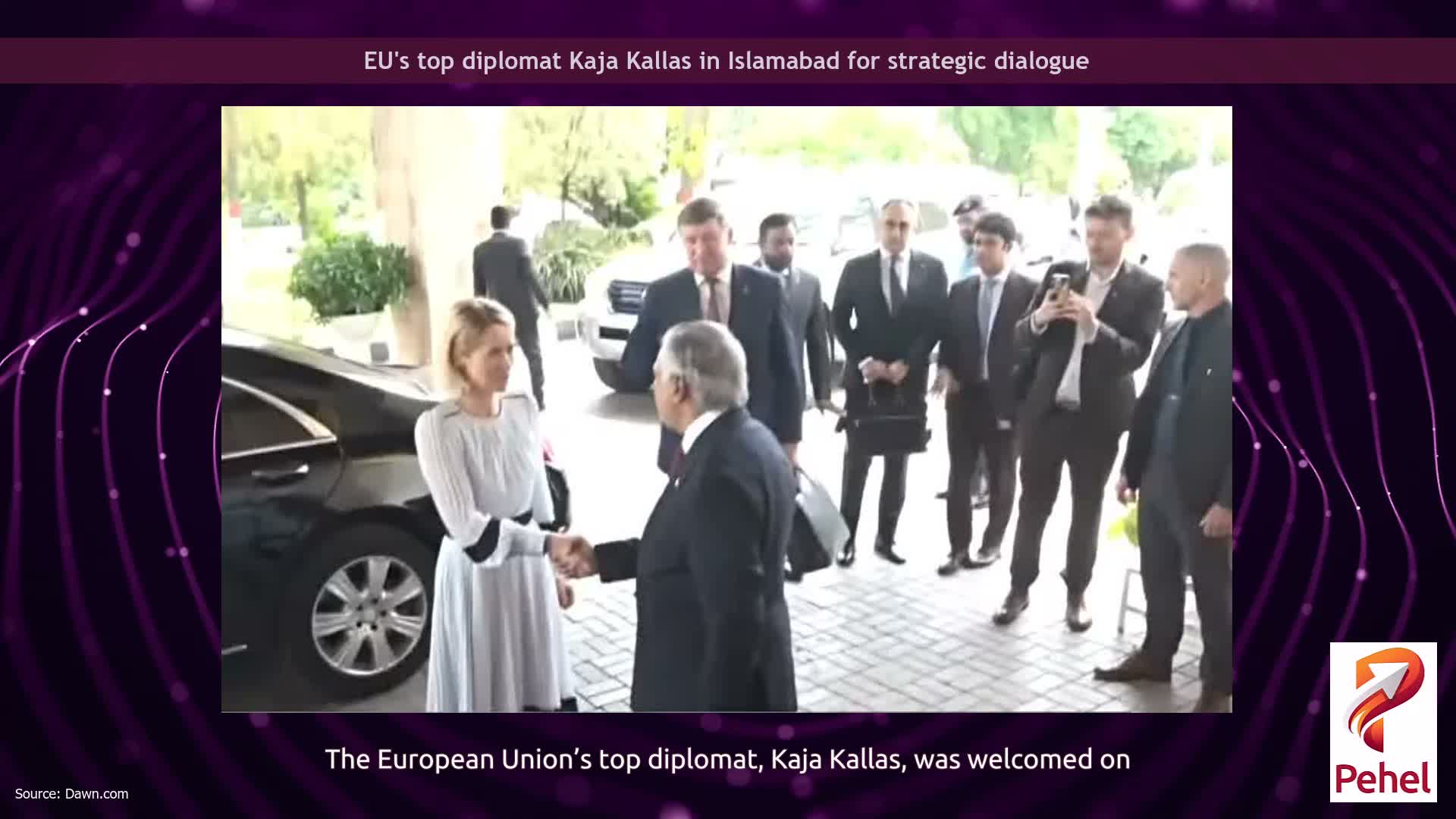 EU's top diplomat Kaja Kallas in Islamabad for strategic dialogue