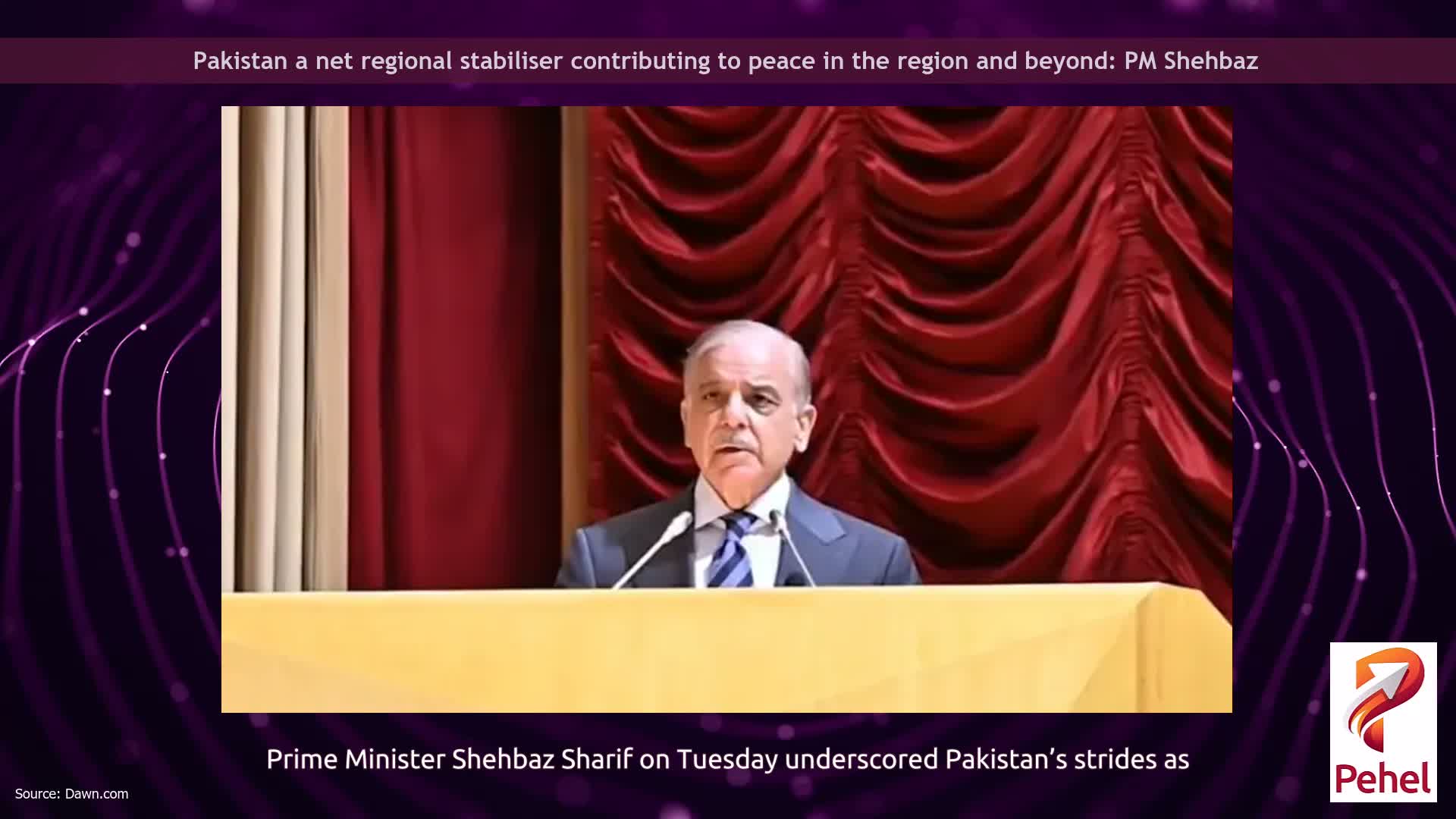 Pakistan a net regional stabiliser contributing to peace in the region and beyond: PM Shehbaz