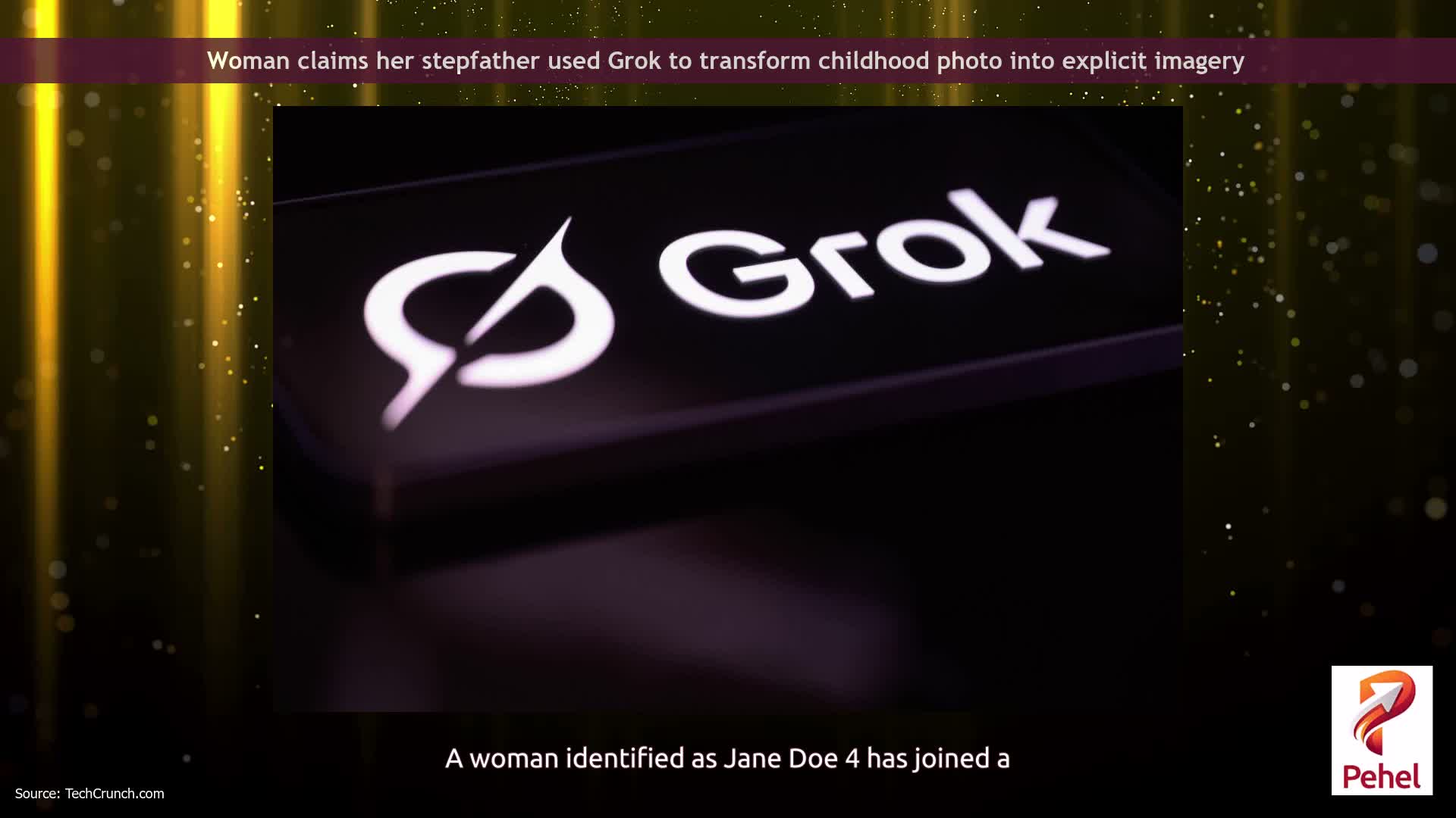 Woman claims her stepfather used Grok to transform childhood photo into explicit imagery