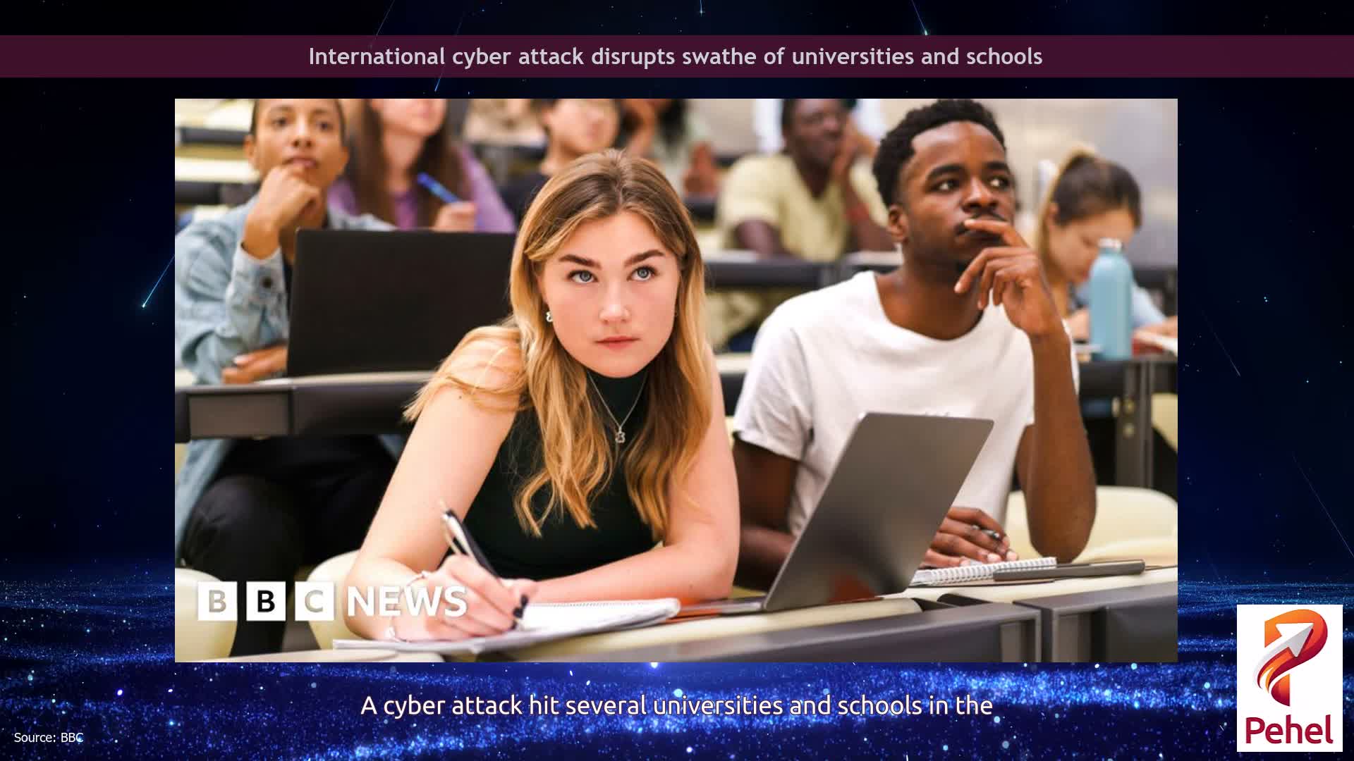 International cyber attack disrupts swathe of universities and schools
