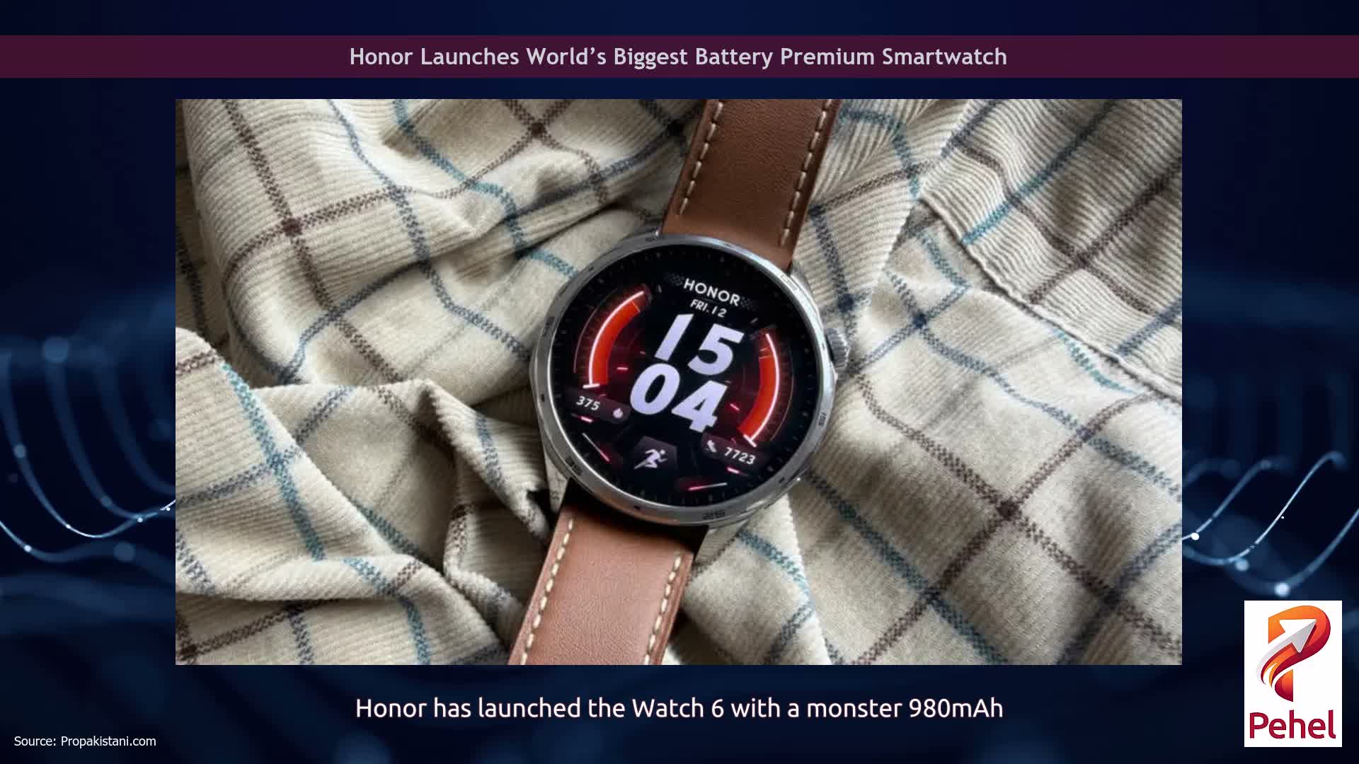Honor Launches World’s Biggest Battery Premium Smartwatch