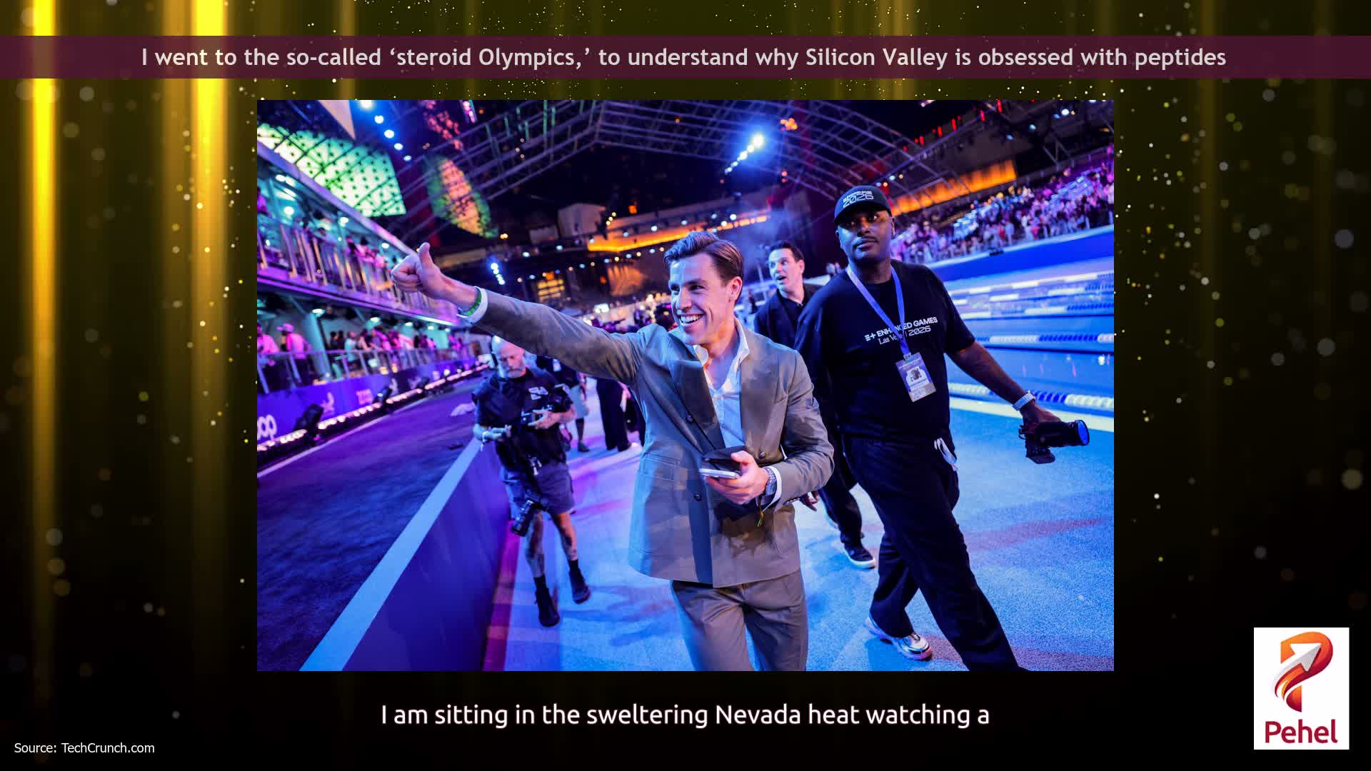 I went to the so-called ‘steroid Olympics,’ to understand why Silicon Valley is obsessed with peptides