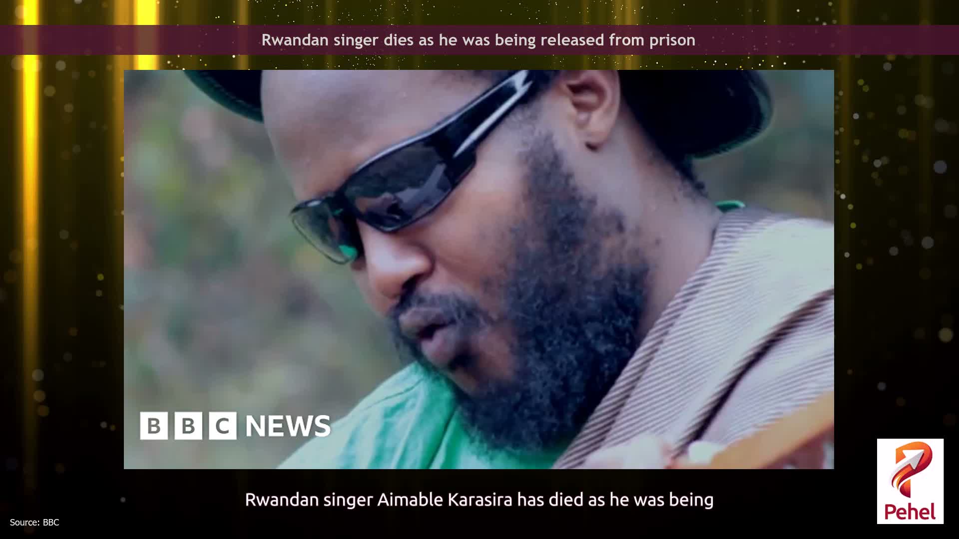 Rwandan singer dies as he was being released from prison