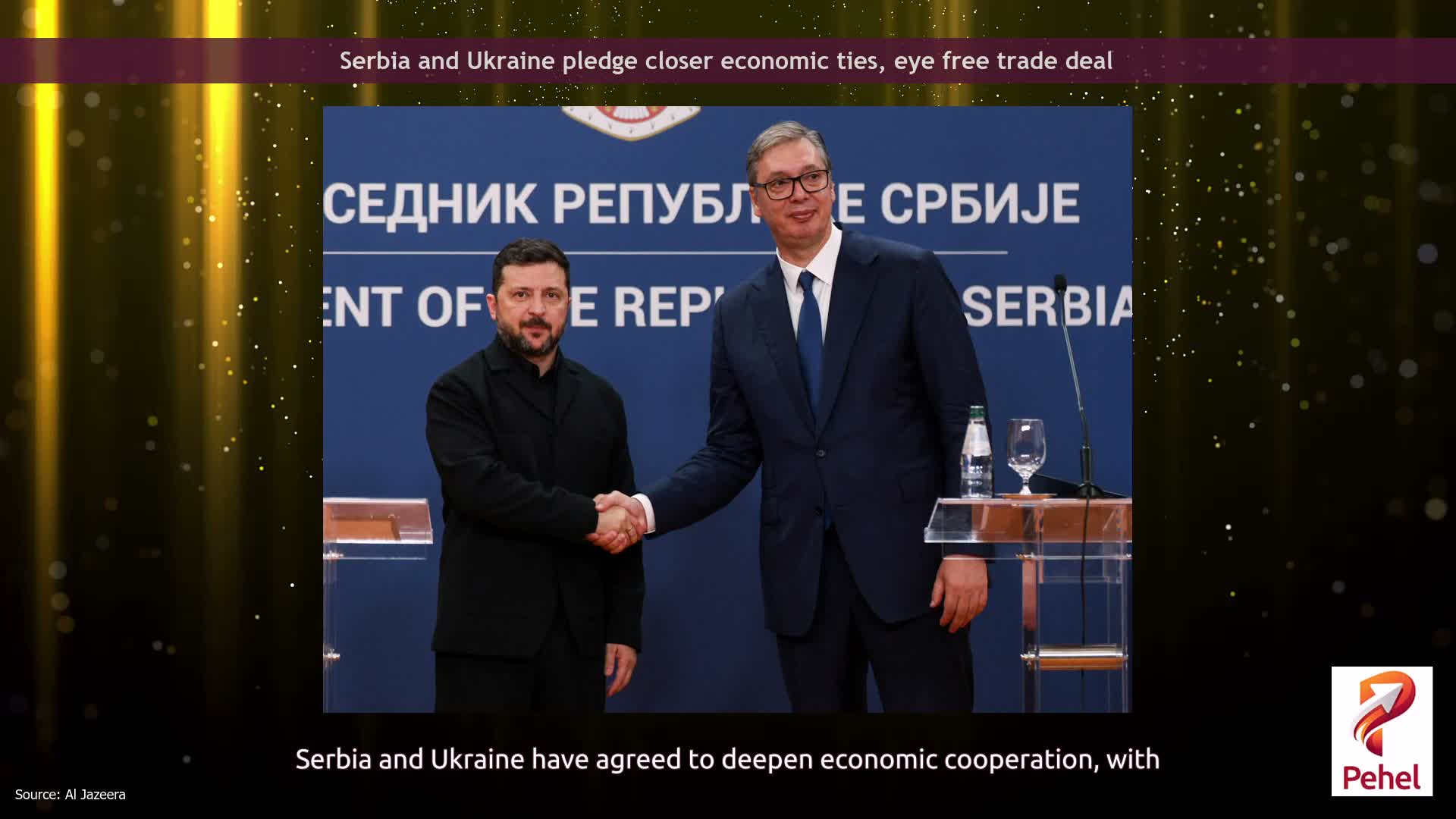 Serbia and Ukraine pledge closer economic ties, eye free trade deal