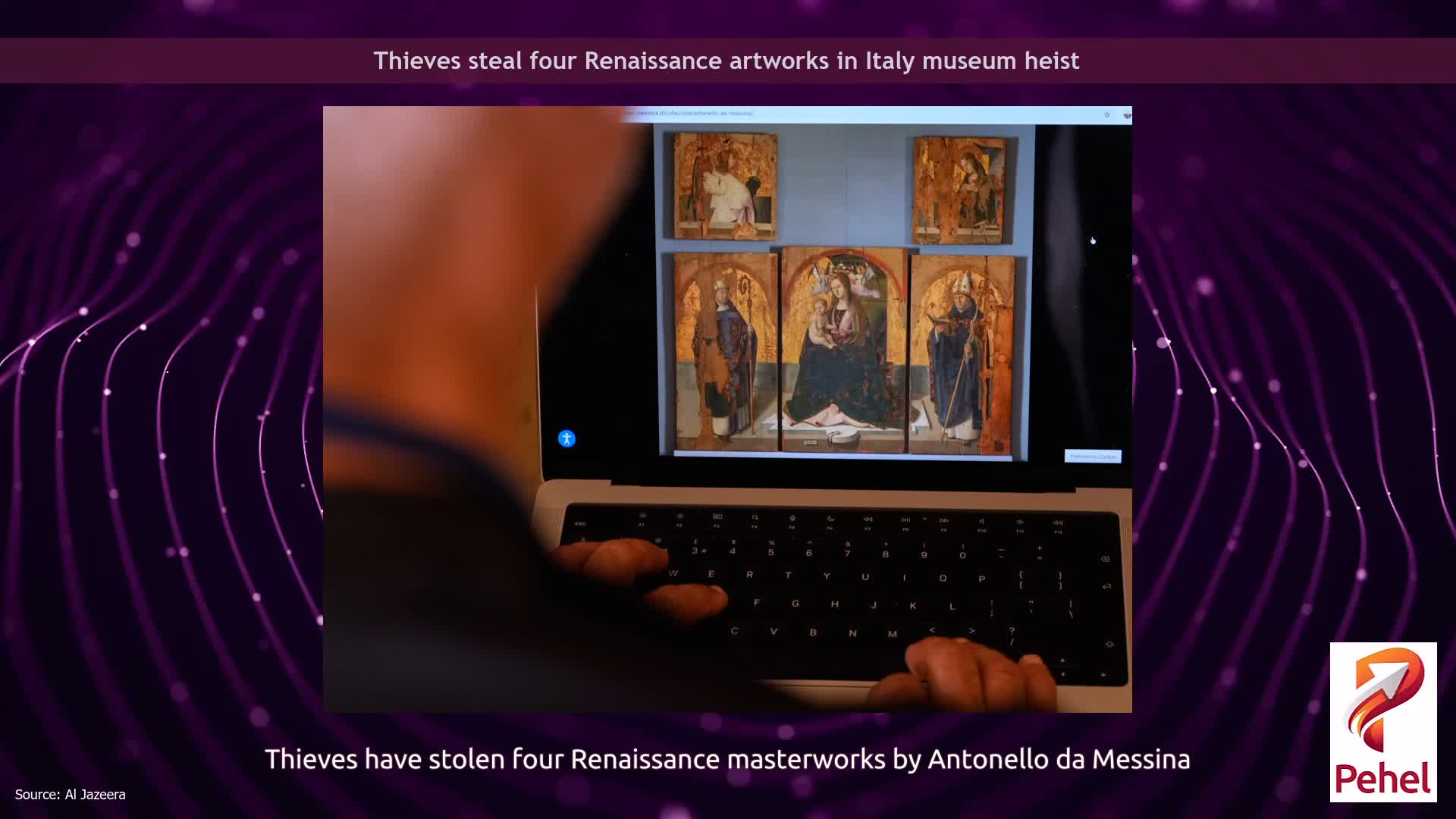 Thieves steal four Renaissance artworks in Italy museum heist