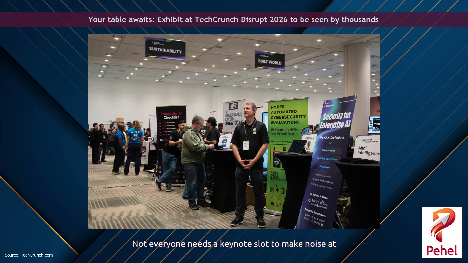 Your table awaits: Exhibit at TechCrunch Disrupt 2026 to be seen by thousands