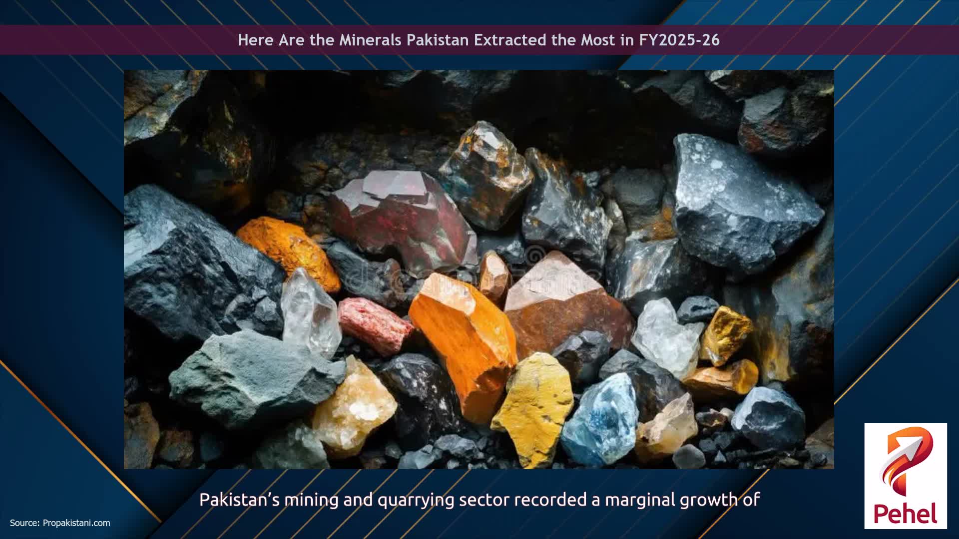 Here Are the Minerals Pakistan Extracted the Most in FY2025-26