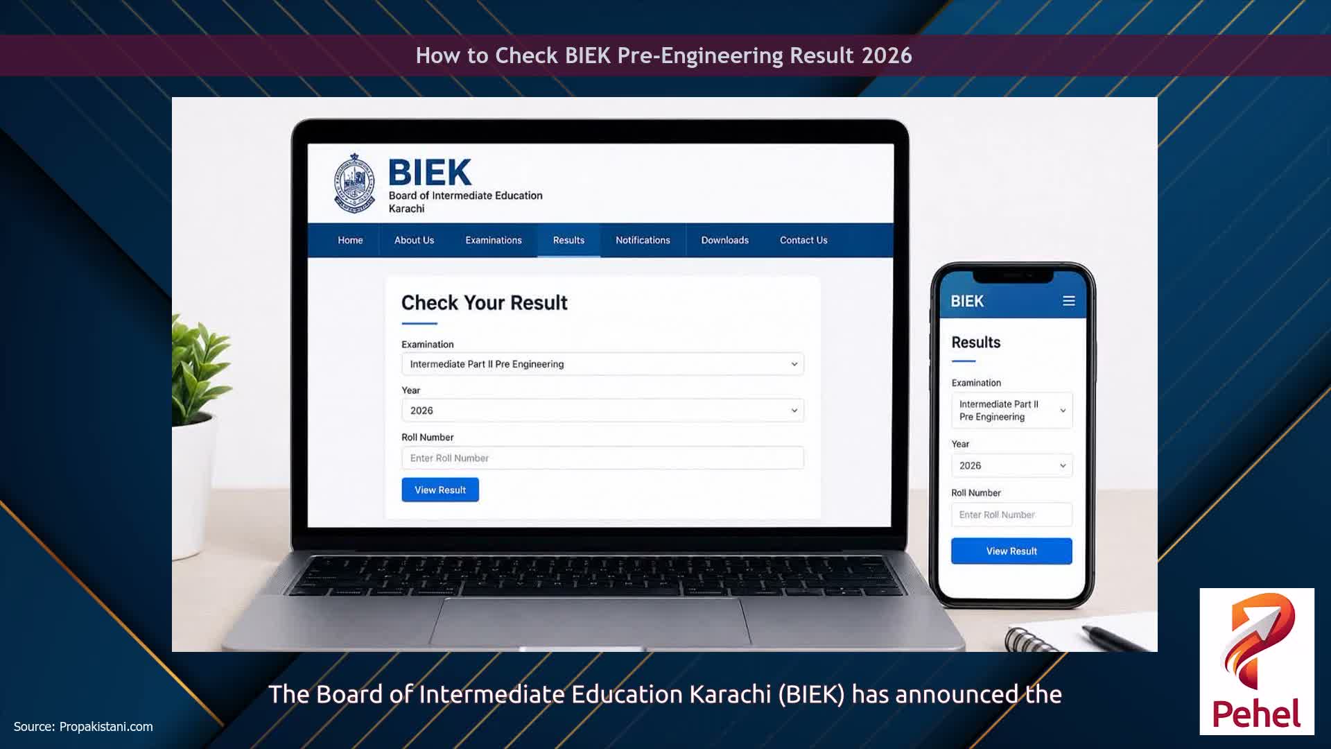 How to Check BIEK Pre-Engineering Result 2026