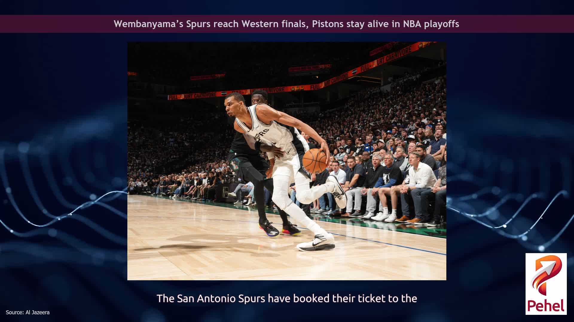 Wembanyama’s Spurs reach Western finals, Pistons stay alive in NBA playoffs