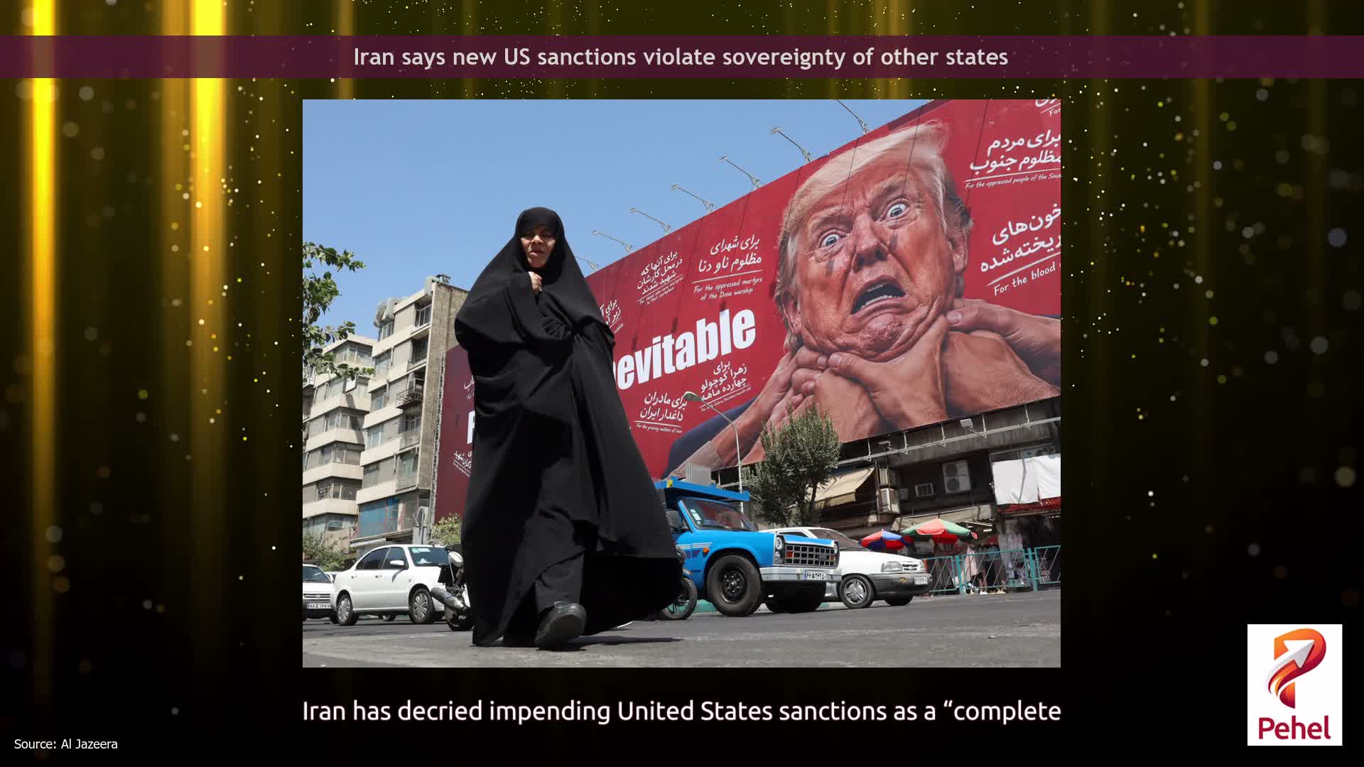 Iran says new US sanctions violate sovereignty of other states