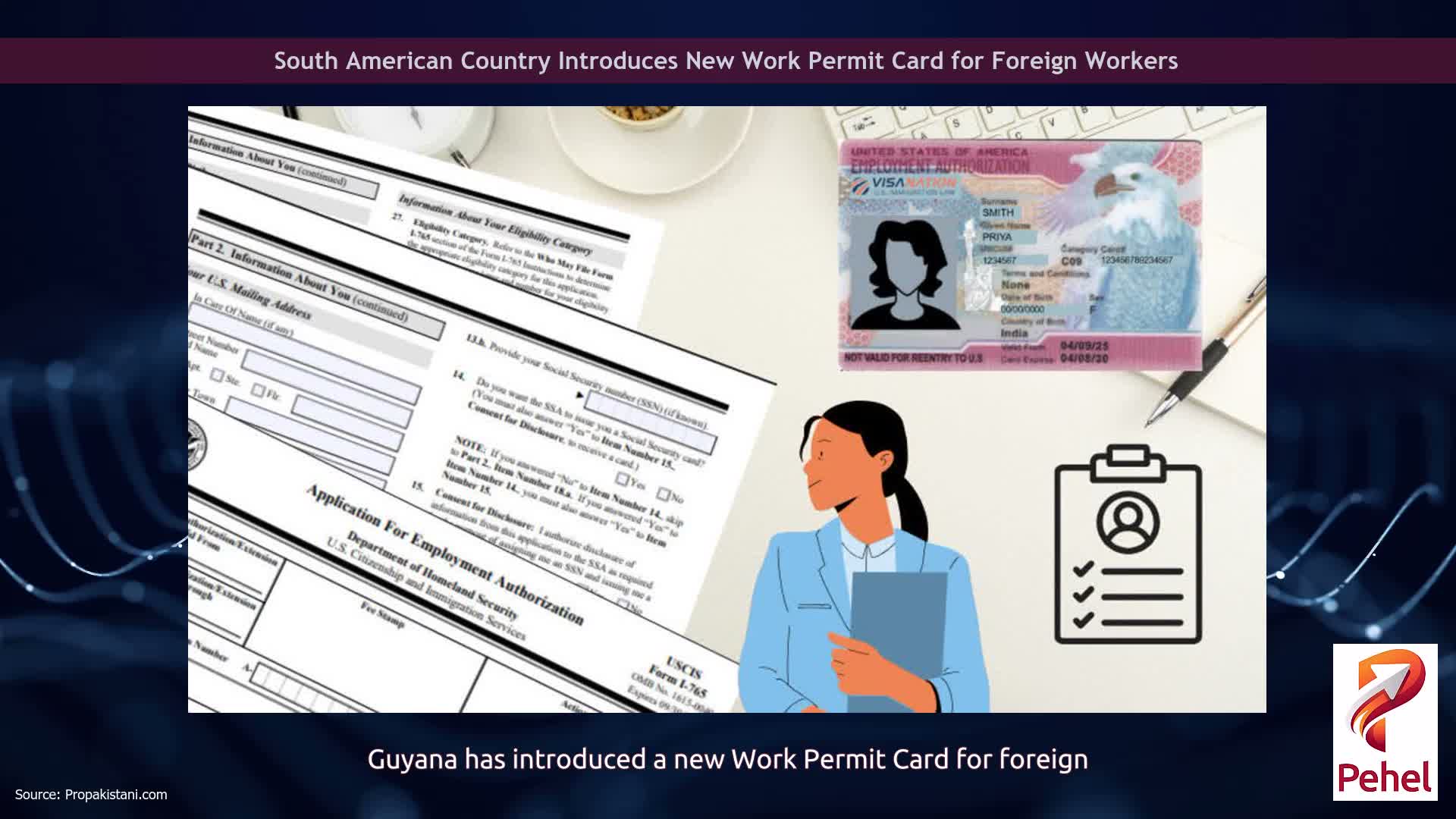 South American Country Introduces New Work Permit Card for Foreign Workers