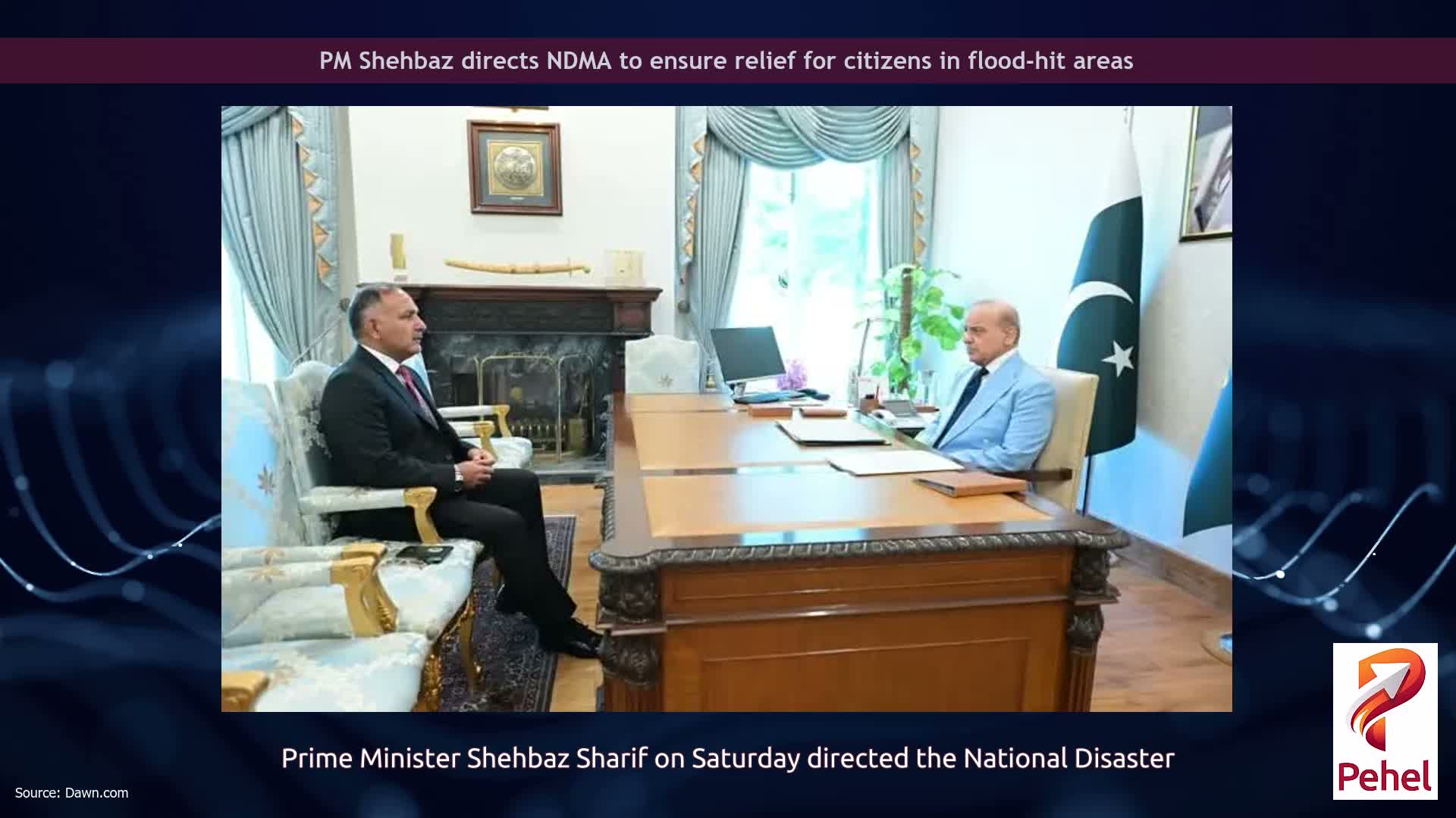 PM Shehbaz directs NDMA to ensure relief for citizens in flood-hit areas