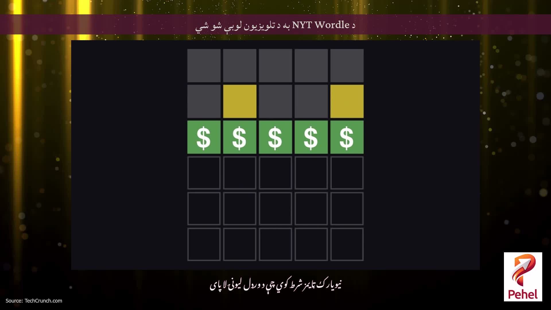 د NYT Wordle به د تلویزیون لوبې شو شي