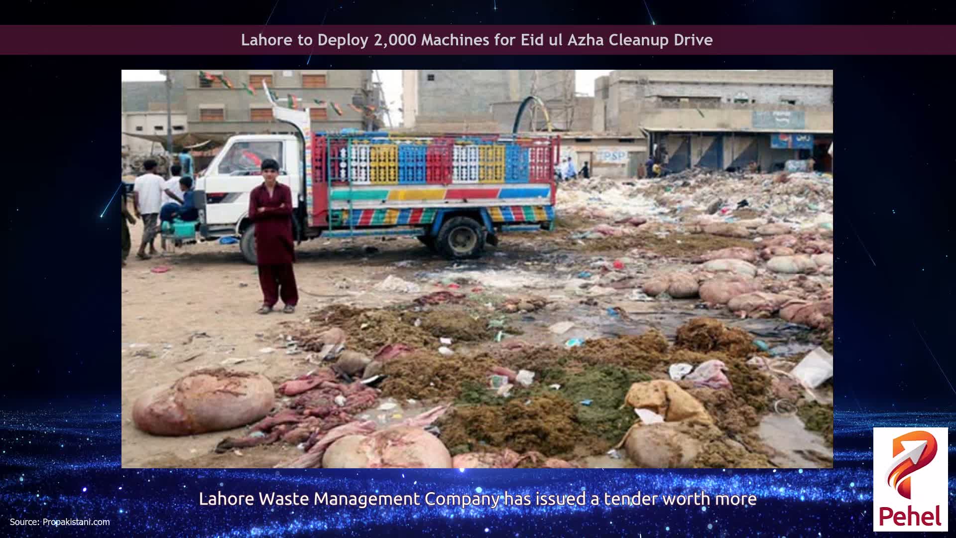 Lahore to Deploy 2,000 Machines for Eid ul Azha Cleanup Drive