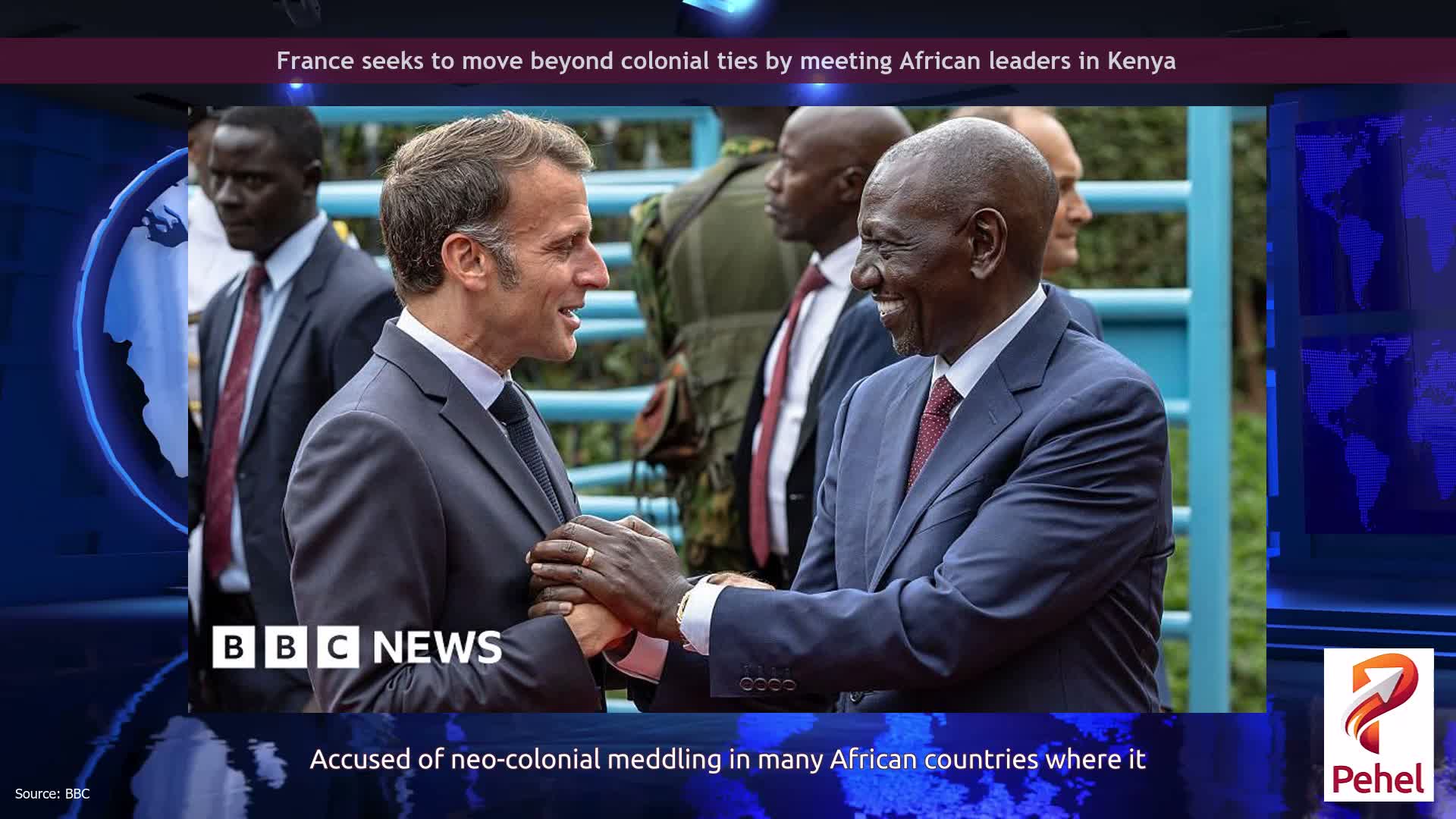 France seeks to move beyond colonial ties by meeting African leaders in Kenya