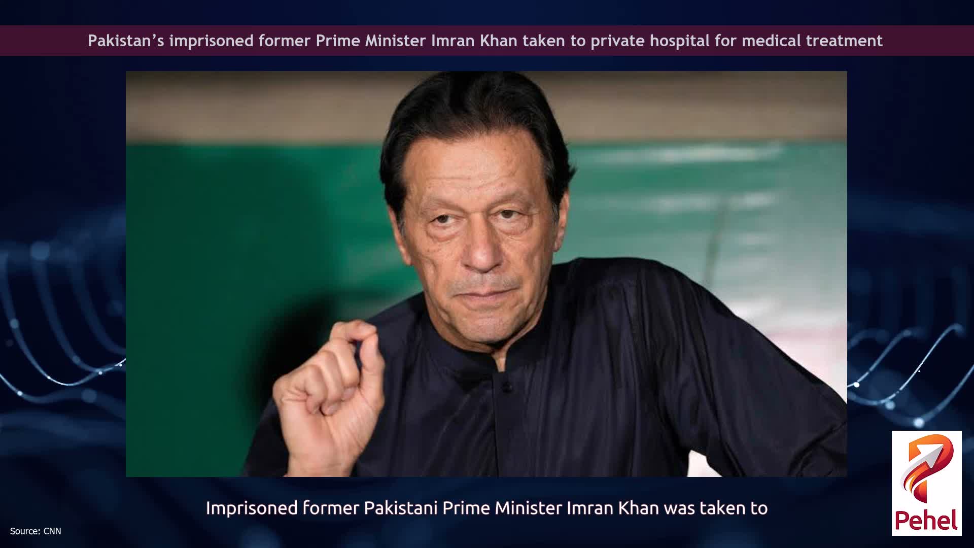 Pakistan’s imprisoned former Prime Minister Imran Khan taken to private hospital for medical treatment