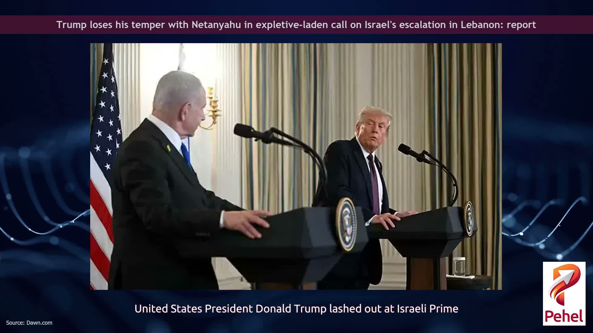 Trump loses his temper with Netanyahu in expletive-laden call on Israel's escalation in Lebanon: report