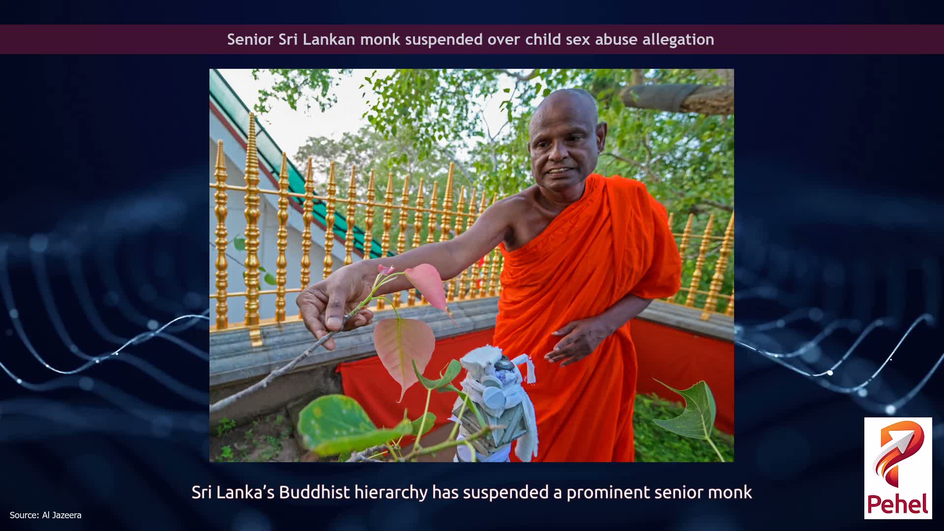 Senior Sri Lankan monk suspended over child sex abuse allegation