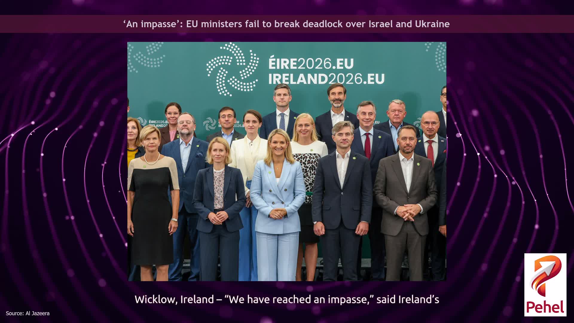 ‘An impasse’: EU ministers fail to break deadlock over Israel and Ukraine
